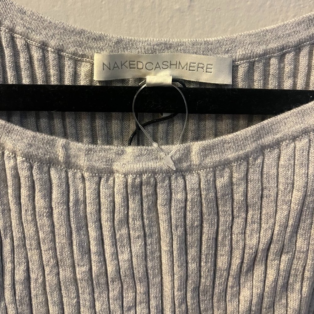 Nakedcashmere Gray Sweater Midi-Dress View 2